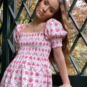 Hill House Athena Dress - Mermaid Print Size Medium